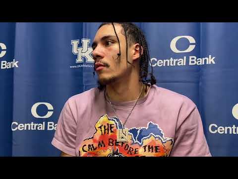 Kentucky C/F Lance Ware - KY State Postgame