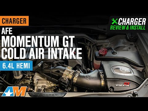 2011-2021 Charger 6.4L AFE Momentum GT Cold Air Intake Review & Install