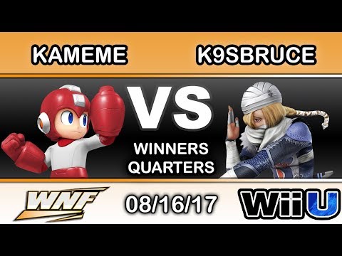 WNF 3.3 - DNG | Kameme (Mega Man) Vs. MF LH | K9sbruce (Sheik) Winners Quarters
