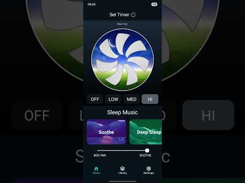 Bedtime Fan White Noise Aid