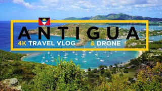 ANTIGUA Travel Vlog in 4K + Drone - Nederlandse Versie