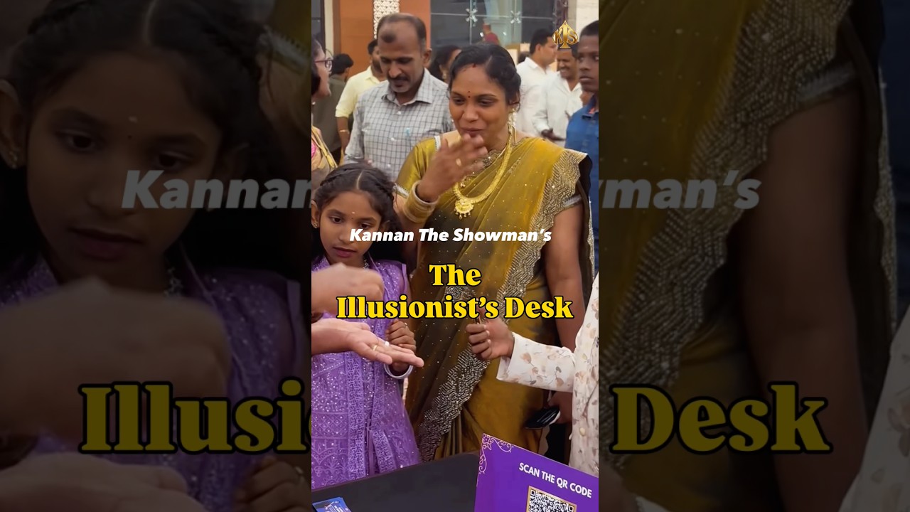 Elite Wedding La Tharamana Magic | The illusionist Desk | Kannan The Showman | Magician in chennai