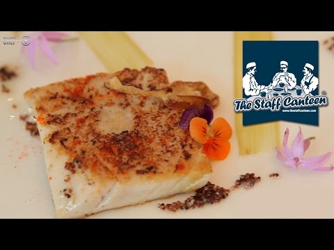 3-Michelin star Elena Arzak creates a recipe with white tuna and rhubarb