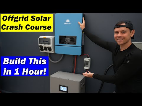 Offgrid Solar Beginner Crash Course: Build a 10,000W Solar System