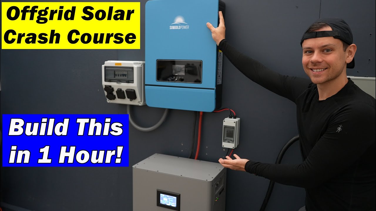 Offgrid Solar Beginner Crash Course: Build a 10,000W Solar System