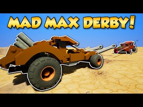 MAD MAX DERBY! -  Brick Rigs Gameplay - Multiplayer Derby Challenge!