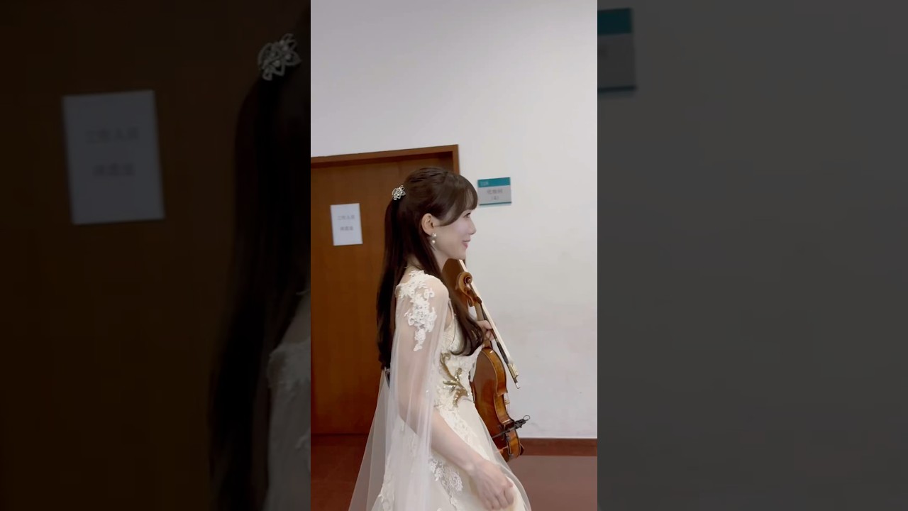 Behind the scenes #concert 🎻