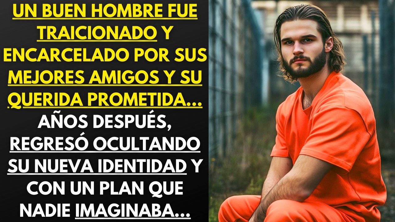 UN HOMBRE FUE TRAICIONADO Y ENCARCELADO POR SUS MEJORES AMIGOS, AÑOS DESPUÉS, REGRESÓ OCULTANDO SU..