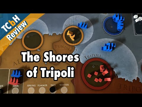 The Shores of Tripoli Review - 2 Player Asymmetric Historical Gaming on the High Seas
