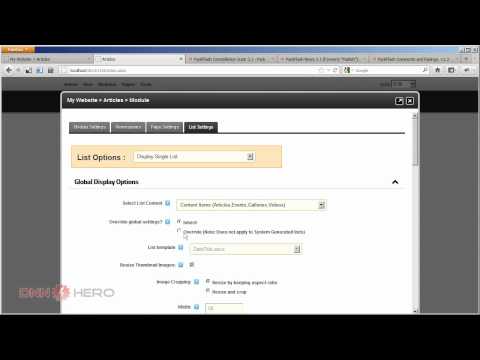 News and Articles management with PackFlash News for DotNetNuke - part 4/4 - Video #321