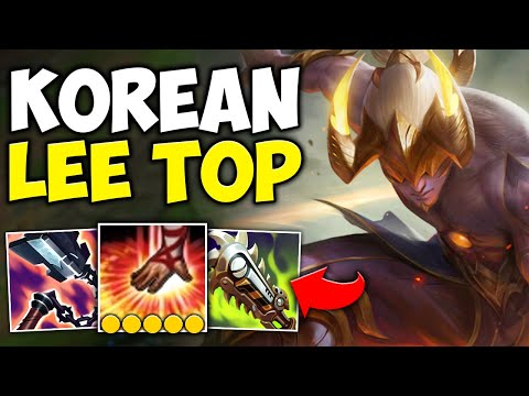 THIS KOREAN CHALLENGER IS ABUSING LEE SIN TOP... BUT HOW DOES IT WORK?