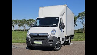 Buy damaged Opel MOVANO 2.3 dubbellucht EURO6 box truck < 3.5t - Image 4 | Autoline CA Damaged Opel MOVANO 2.3 dubbellucht EURO6 box truck < 3.5t | Image 4 - Autoline