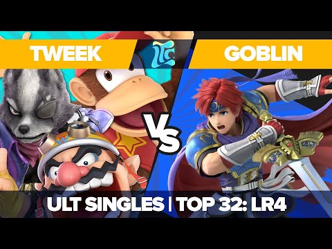 Tweek vs Goblin - Ultimate Singles Top 32: LR4 - Low Tide City | Diddy Kong, Wolf, Wario vs Roy