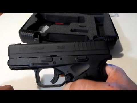 Springfield Armory 45ACP XDS Out Of Box, Review