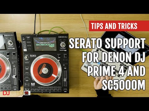 Serato DJ Pro Adds Support for Denon DJ PRIME 4 and SC5000M | First Look | Tips and Tricks