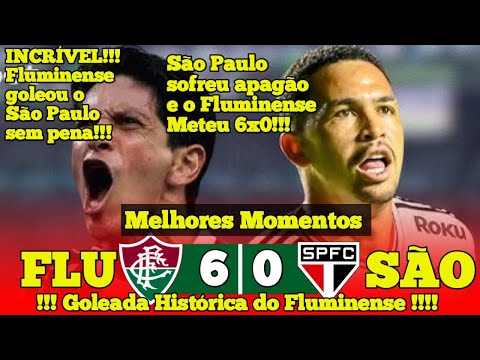 Fluminense 6 x 0 São Paulo Melhores Momentos COMPLETO  Brasileirão 2025