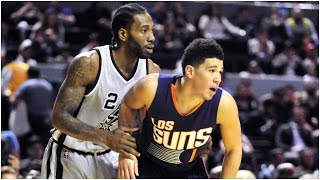 Kawhi Leonard - San Antonio Spurs - Devin Booker - Phoenix Suns