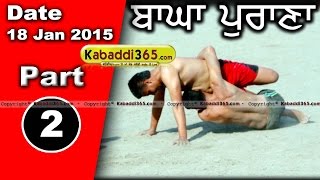Bagha Purana (Moga) Kabaddi Tournament 18 Jan 2015 Part 1 by Kabaddi365.com