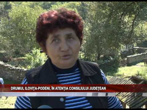 Drumul Ilovita Podeni, in atentia Consiliului Judetean