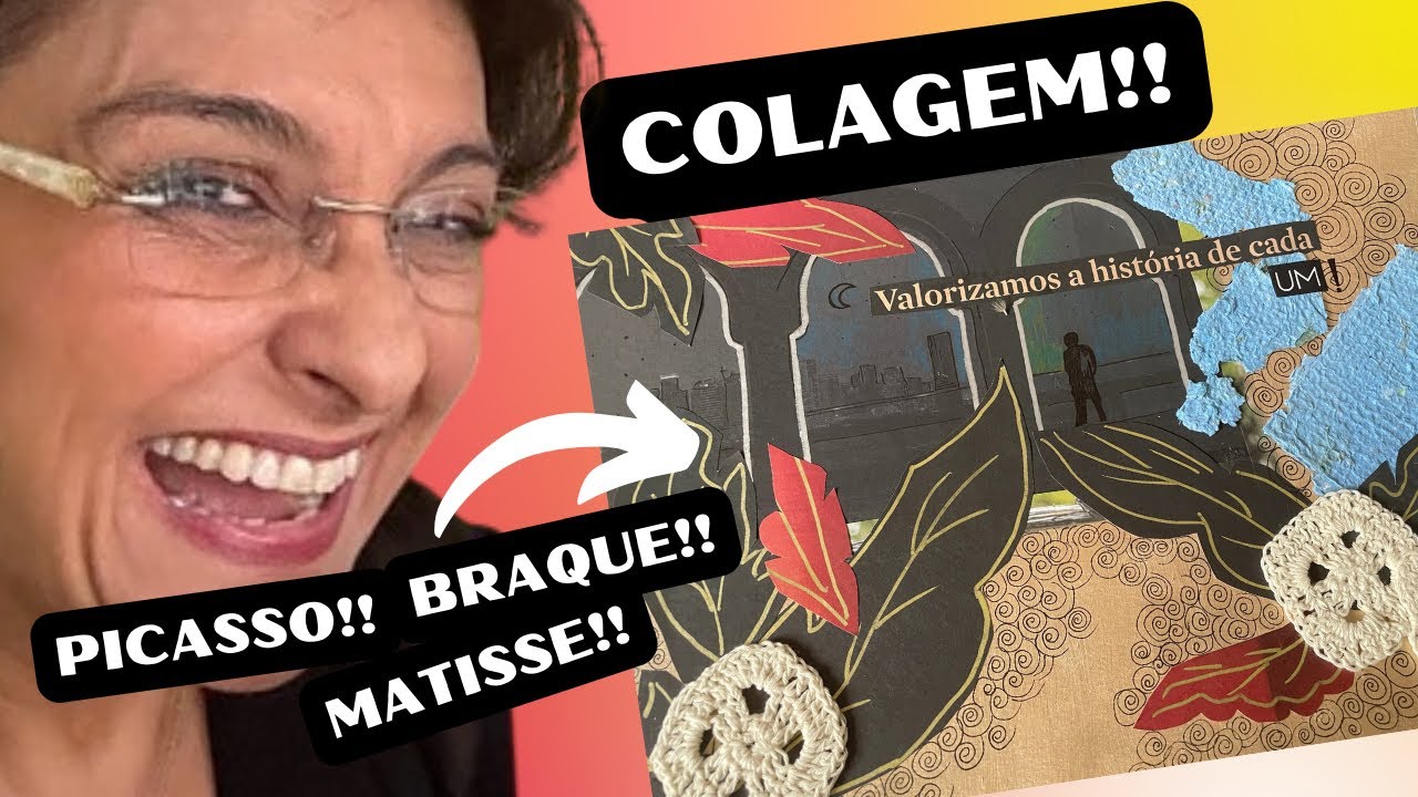 Como fazer uma Colagem Criativa!!