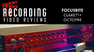 Video thumbnail for RECORDING Video Review: Focusrite Clarett+ OctoPre by RecordingMag
