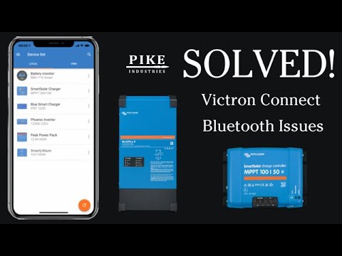 Victron Energy Bluetooth Connection Issues Solved