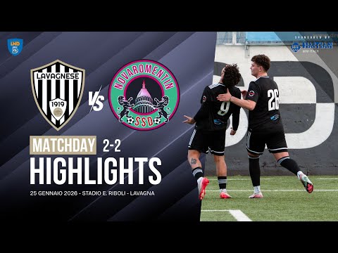 HIGHLIGHTS LAVAGNESE  vs NOVAROMENTIN  2-2 HIGHLIGHTS | 25/01/2026