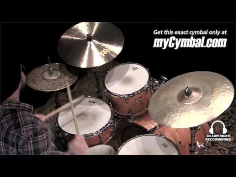 Meinl 18" Byzance Jazz Thin Crash Cymbal - Played by Gabriel Harris (B18JTC-1120911F)