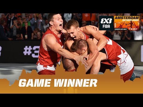 Sensational! Lasmanis ends Serbia's 22 game win streak! - FIBA 3x3 Europe Cup 2017