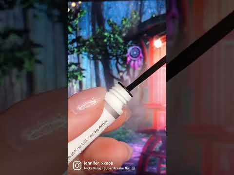 The Ordinary Lash and Brow serum RESULTS 😍 #shorts