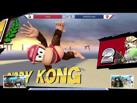 Saturdays are for the Boys February WR2 - Fang (Fox) vs SAK|Stroder (Diddy Kong)