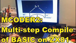MCODER2: Multi-step Compile of Large BASIC Program (Elite) on 16K ZX81