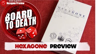 Hexagone Board Game Video Preview