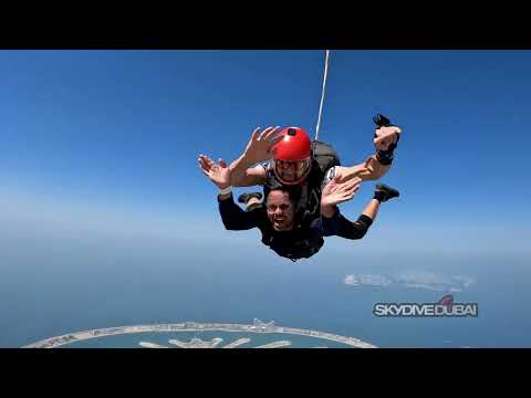 Skydive Dubai October 2022 with Selfie View