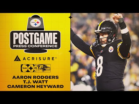 Rodgers, Watt & Heyward Postgame Press Conference (Week 18 vs Baltimore Ravens)