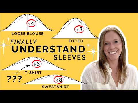 Conquer Your Fear: How to Draft ANY Basic Sleeve Pattern (Not Just Fitted)