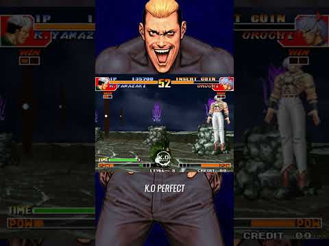 YAMAZAKI HUMILLA A OROCHI en KOF 97 😮 #kof97  #kof #OROCHI #kof2002plus #games #arcade #RUGAL