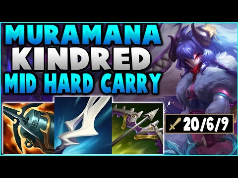 This Muramana Kindred Mid Build Makes Irelia Look Like a Balanced Champion! - League Of Legends