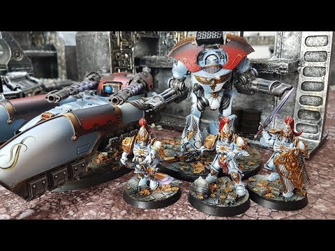 Orks vs Custodes, 8th edition Warhammer 40k battle report