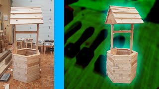 Cheap DIY Wishing Well