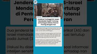 RAHASIA TERBONGKAR! Jenderal AS & Israel Rapat Tertutup di Pentagon Bahas Persiapan Perang Iran
