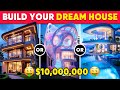 Would You Rather Build Your 10 000 000 HOUSE Dream Futuristic House Edition