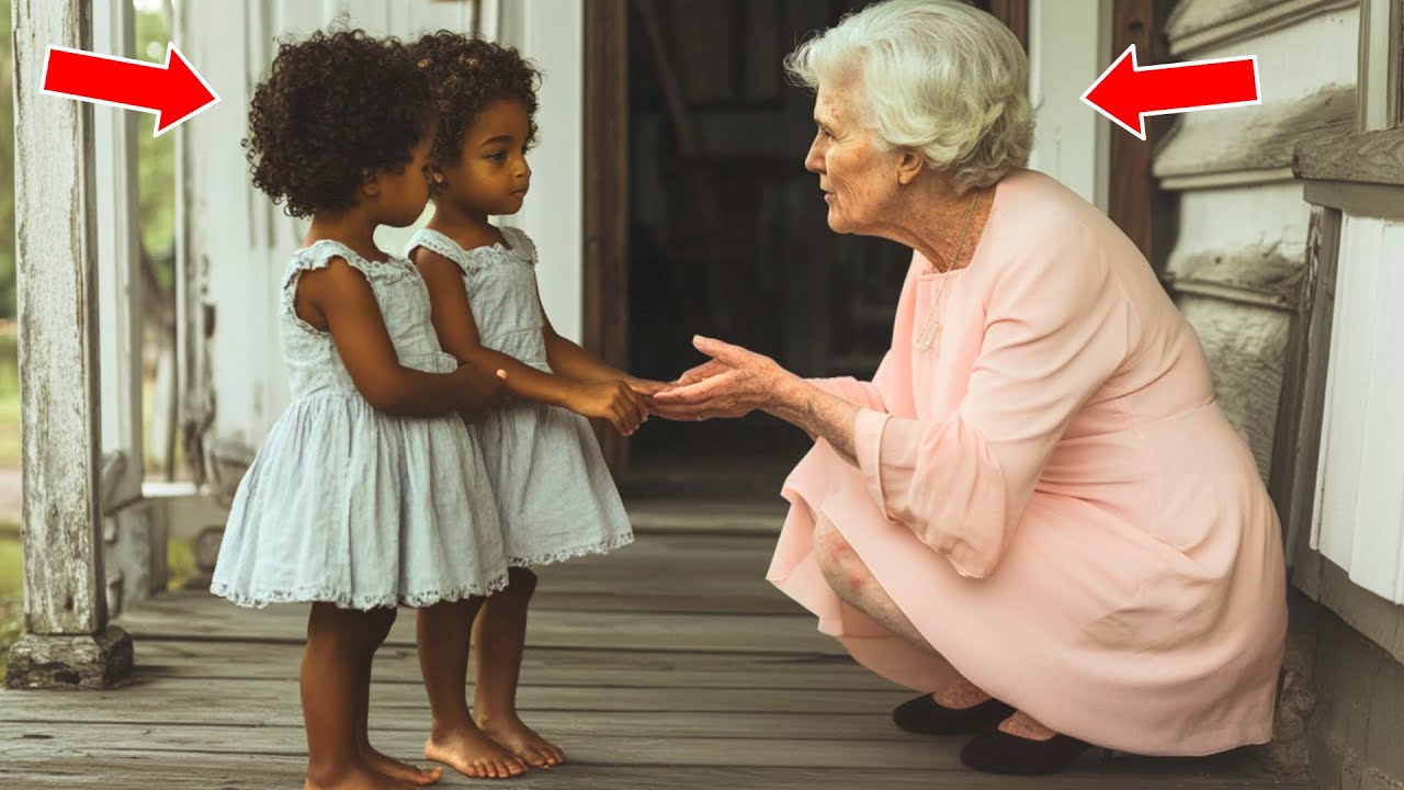 Little Black Twins Knock on Elderly Woman’s Door, What They Confess Shatters Her World…