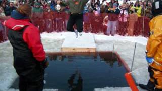 preview picture of video 'Grantsburg Polar Plunge 2009'