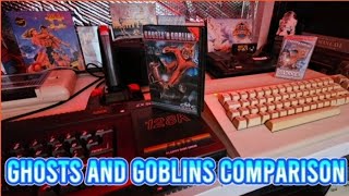 Ghost and Goblins comparison on the Spectrum/C64 
