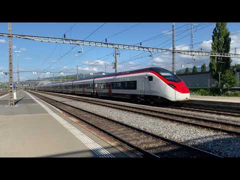 SBB InterCity 21 von Lugano nach Basel SBB in Rotkreuz