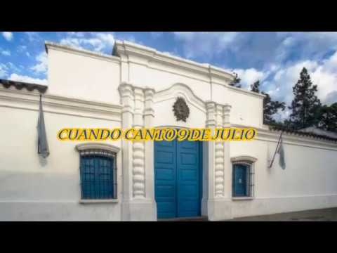 CANCION "CUANDO CANTO 9 DE JULIO"