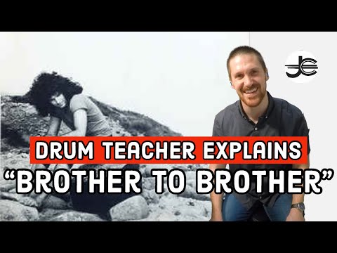 Drum Teacher Explains "Brother to Brother" by Gino Vanelli