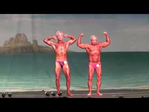 Men's Bodybuilding Masters 60+ Category at The 2013 Europa Show of Champions Prejudging