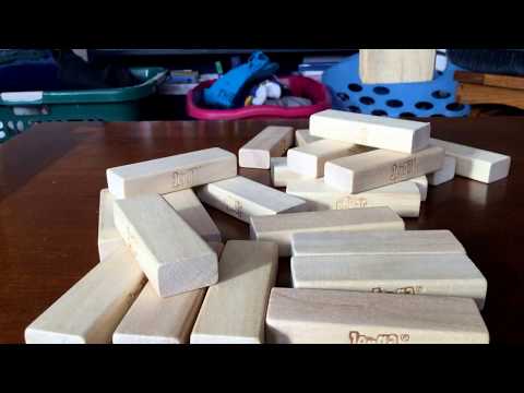 Pyramids of Jenga: Creation and Destruction